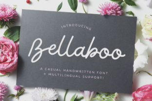 Bellaboo: A Handwritten Signature Script for Authentic Branding
