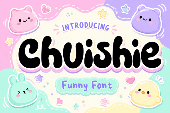 Chuishie: A Playful Font for Joyful Branding