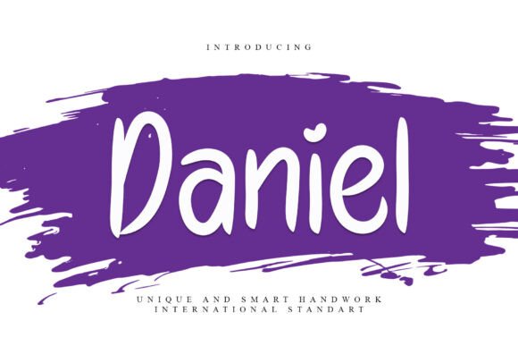 Daniel: The Elegant Font That Brings a Personal Touch