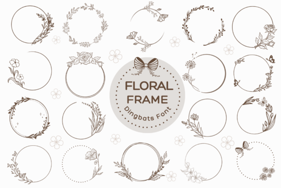 Floral Frame: Designing with Botanical Elegance