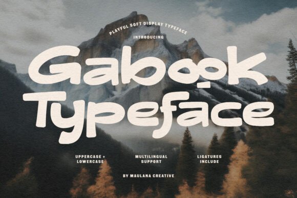 Gabook: The Creative Font That Feels Like a Friendly Handshake