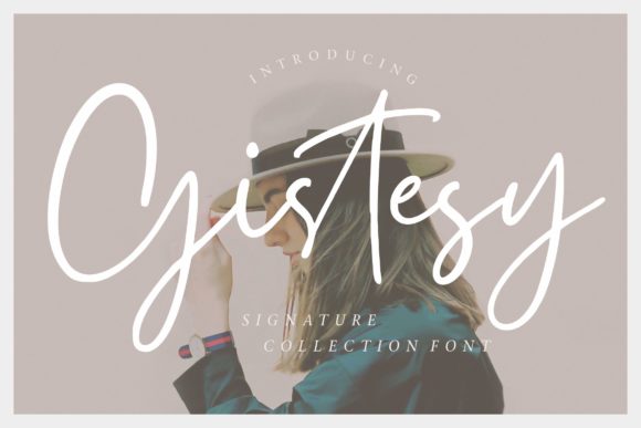 Gistesy: The Handwritten Font That Feels Like a Personal Note