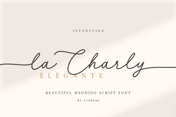 La Charly: A Handwritten Script Font with a Romantic Twist