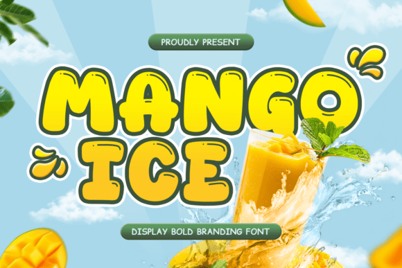 Mango Ice: A Sweet & Fresh Font for Lively Designs