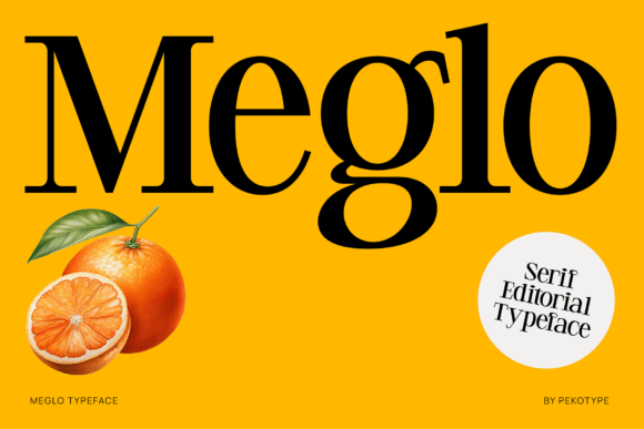 Meglo: The Modern Serif Font for Elegant, Timeless Design