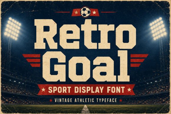 Retro Goal: Capturing the Golden Age of Sport in Your Designs